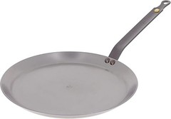 Crepe Pan Non Stick Carbon Steel 12 Inch for Tortillas Pancakes Cookware