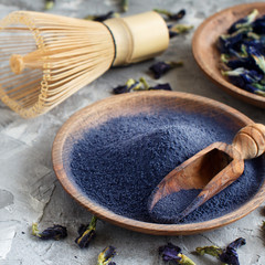 Butterfly Pea Powder India Organic Blue Tea Clitoria ternatea Bulk
