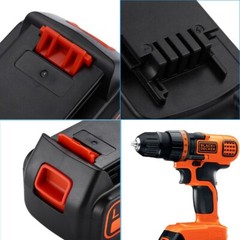 2PACK 20V Lithium-ion 2.0Ah Battery for BLACK DECKER LBXR20 LBXR2520 LBXR2020