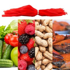 Seafood Boiling Bags 120pk, Clam Bake / Shellfish Cooking Mesh Plastic Bags