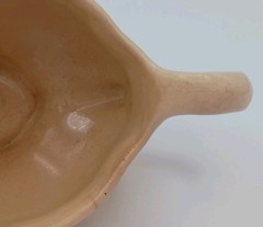 Vintage Crazed,Stained,Weathered Avona Taylor Smith & Taylor China Co.Gravy Boat