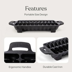 Cast Iron Shrimp Grill Pan