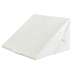 Costway Bed Wedge Pillow Adjustable Memory Foam Reading Sleep Back Support White