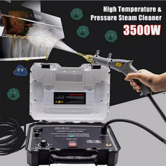 3500W High Temp Steam Cleaner Handheld Car Detailing Household Cleaning Machine