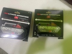 2 Pack New Milwaukee 48-11-1880 M18 HIGH OUTPUT 18V 8Ah XC8.0 Cordless Battery