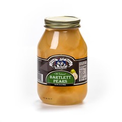Amish Wedding All Natural Old Fashioned Bartlett Pears, 32 oz jar
