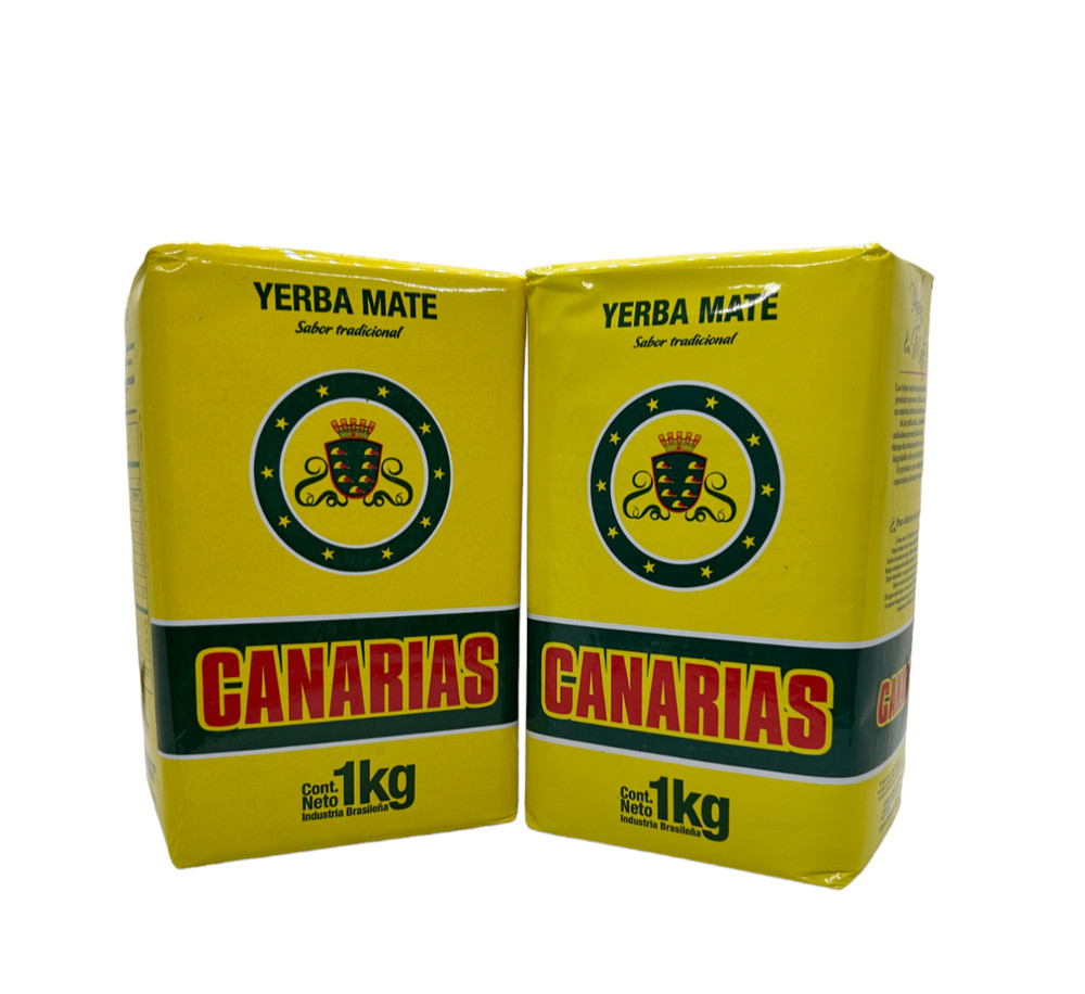 Canarias Yerba Mate – 2.2 LB /1kg / (Pack of 2)