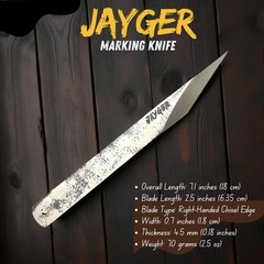 Handmade Kiridashi – Precision Japanese Marking Tool – 12C27 Steel Blade – Co…