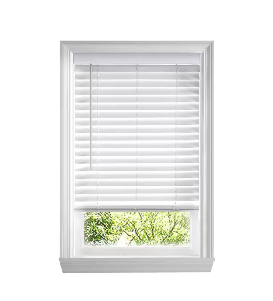 Home Decorators White Cordless 2” Faux Wood Blinds – Multiple Sizes