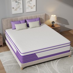 12/14 Inch Twin Full King Queen Mattress in a Box Gel Memory Foam Pocket Spring