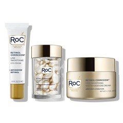 RoC Retinol Correxion Eye Cream & Night Serum Capsules – Anti-Aging Treatment
