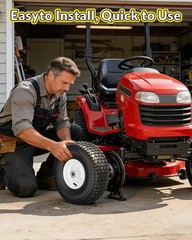 15X6.00-6Nhs Lawn Mower Tires and Wheels, Riding Lawn Mower and Garden Tractor F