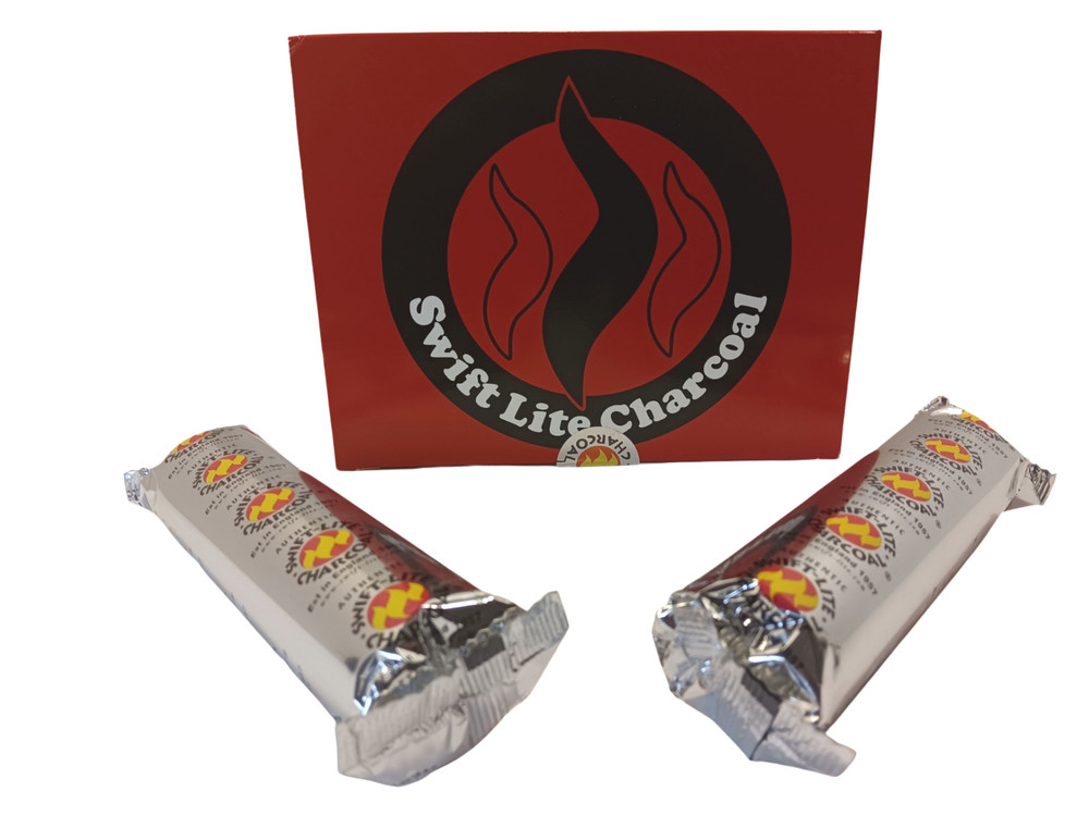 Swift Lite Charcoal Large 40MM 10 Tablets – 100 Tablets (1 Box) To Choose From