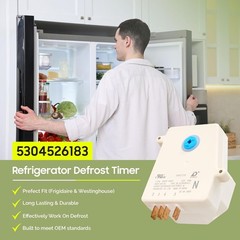for Frigidaire 5304526183 REFRIGERATOR Defrost Timer (5304522331)