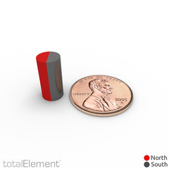 1/4 x 1/2 Inch Diametric Neodymium Rare Earth Magnets N52 (20 Pack)