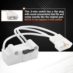 1PCS Dryer Door Switch Replacement Exact Fit For Whirlpool Kenmore Dryer