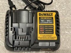 DEWALT DCB1104 12V/20V MAX 4A Li-Ion Fast Battery Charger, Black OEM Bulk