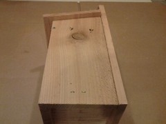 SET OF 4 BLUEBIRD CEDAR BIRD HOUSE NEW HANDMADE 5/8 CEDAR MADE IN USA