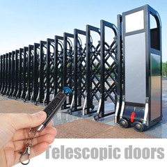 2X Universal 433MHz Electric Cloning Remote Control Key Fob For Gate Garage Door
