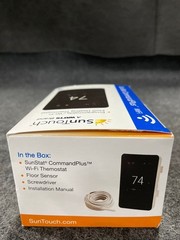SUN TOUCH 500950-SB SunStat Command Plus Programmable Wi-Fi Thermostat 81021154
