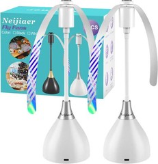 2/3/4PCS Fly Fans for Tables, Fly Repellent Fan Indoor Outdoor for Picnic, Party