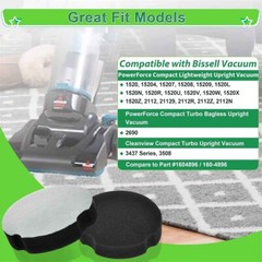 For Bissell Power Force Compact Lightweight Upright Vacuum Filter 1604896
