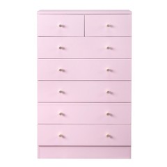 Farmhouse 7 Drawers Dresser for Bedroom Tall Chest of Drawers for Bedroom Home