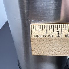 NISSAN Stainless Steel 1 Liter Vacuum Beverage Container NCB-10 W/ Nylon Strap
