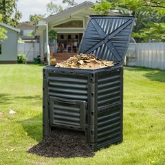VEVOR Garden Compost Bin 80 Gal/300 L Outdoor Compost Bin BPA Free Material