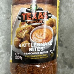 New Texas Roadhouse Rattlesnake Bite Seasoning Blend 3.3 oz Lot Of 3