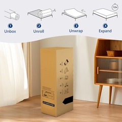 Cooling Memory Foam Mattress in a Box, 8″ 10″ 12″ Twin Full Queen King Mattress