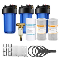 10 Inch Big Blue 10″ x 4.5″ Whole House Water Filter Housing Filtration System