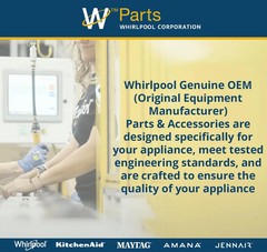 UPDATED Genuine OEM Whirlpool Control Board W11603810, AP7193495, W11578565 F3E1