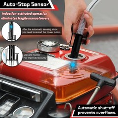 Auto Stop Fuel Transfer Pump 3.2 GPM Electric Gas Diesel Transfer Pump
