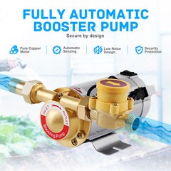 90W 110V Household Water Booster Pump Automatic Boost Pressure Pump for Shower