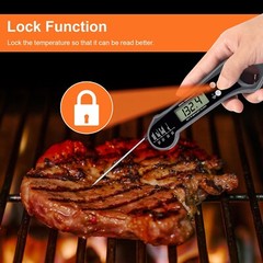Digital Meat Thermometer with Attachable, oven safe, extension probe