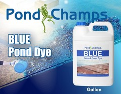 Blue Lake and Pond Dye (4 Gallon Royal – 4 Value Pack,