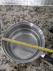 Saladmaster Double Boiler Steamer Saucepan Cook Pan Vapo Lid Salad Master