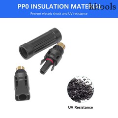 10/15/30A In-line Waterproof Solar Panel Cable PV Connectors Fuse Holder Socket