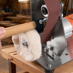 VEVOR 3-in-1 Mini Belt Sander Grinder Polisher Combo with 7 Speeds Adjustment