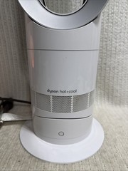 Dyson (AM09) Hot+Cool Jet Focus Fan Heater – White/Silver – No Remote