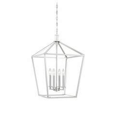 Savoy House Lighting Townsend Four Light Pendant Polished Nickel 3-321-4-109 NEW