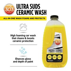 303 Products Ultra Suds Ceramic Car Wash Soap Ceramic Coating for Cars with