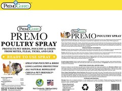 Poultry Spray 128 oz – All Natural Non Toxic-Plant Based All Natural Non-Toxic