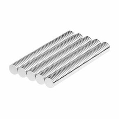 3/16 x 1/32 Inch Neodymium Rare Earth Disc Magnets N52 (250 Pack)