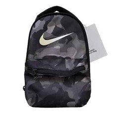 Nike Camo Insulated Lunch Bag Black Gray 6 Liter Easy Clean Zip 9A2747 K11
