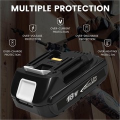 2x 18V 3.0Ah LXT Lithium-Ion Battery For Makita BL1860B BL1850B BL1840B BL1830B