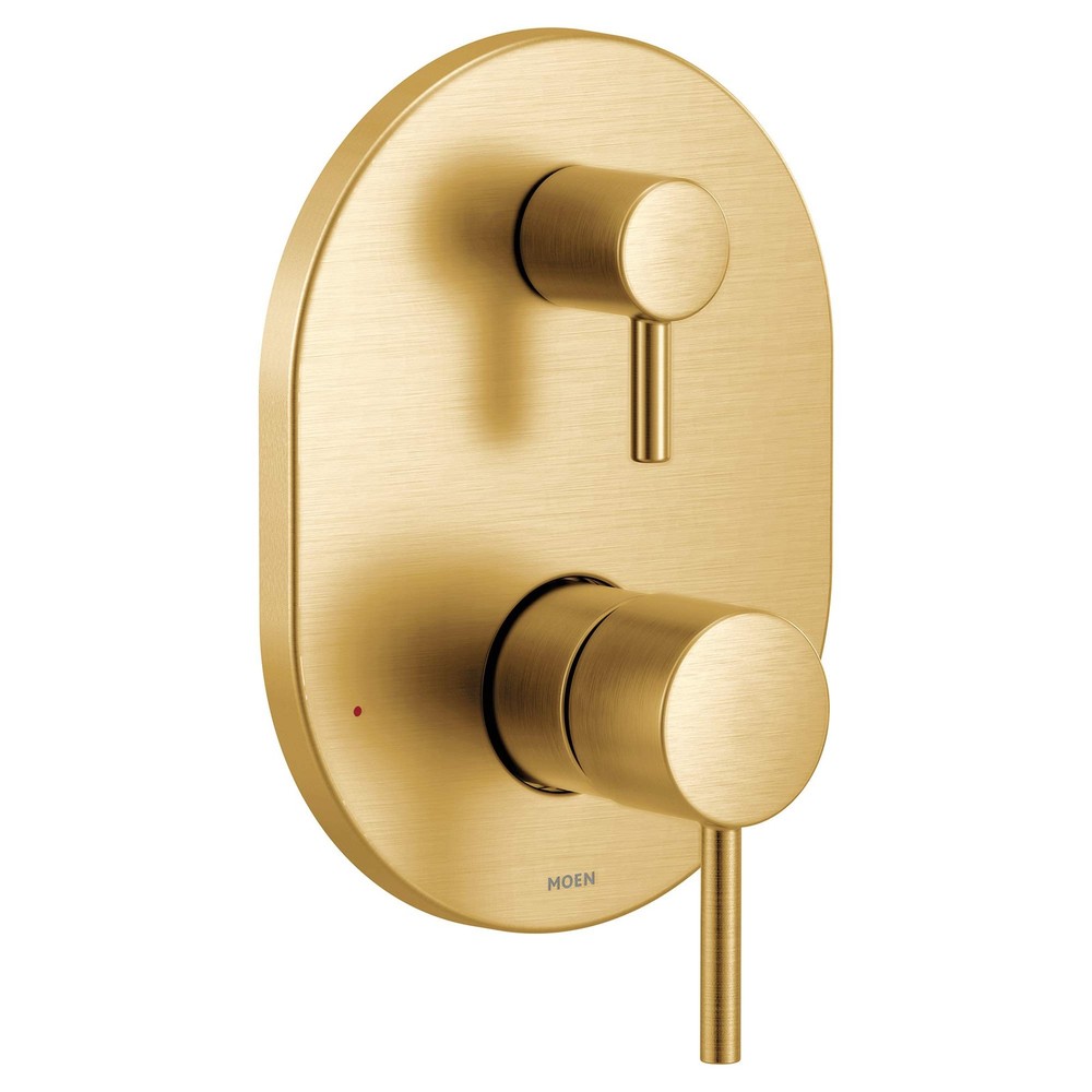 Moen UT3290BG Align 2 Function Pressure Balanced Valve Trim Only, Brushed Gold
