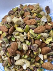 Raw Cashews Raw Almonds Raw Shelled Pistachios Fiesta Gourmet Mix by Agro Sun