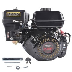 7.5HP Electric Start Horizontal Engine 4-Stroke 212CC Go Kart Gas Engine Motor